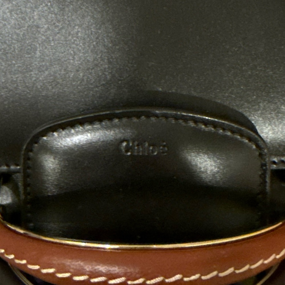 Chloe Katie Crossbody Bag - Black Leather - Picture 7 of 12